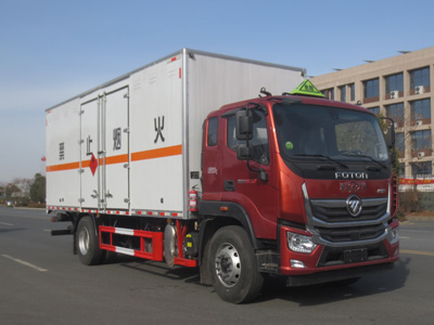 江特牌JDF5180XRQB6型易燃?xì)怏w廂式運(yùn)輸車
